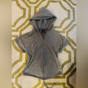 Oakley Heather Gray Zip-Up Hoodie Jacket